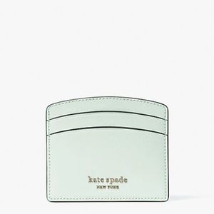 Kate Spade Spencer Cardholder in Crystal Blue
